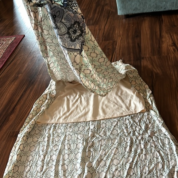 Boho 2 slit front maxi skirt - Picture 4 of 10